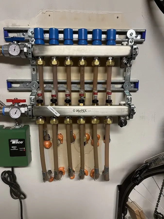 Plumber performing Leak Detection at a residential property in Mulberry